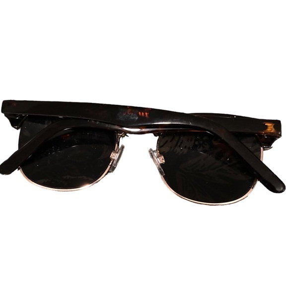 Retro mirrored tortoiseshell sunglasses - Picture 2 of 3